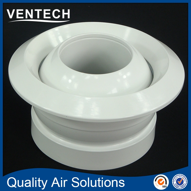 Decorative Air Conditioner Covers Air Damper Round Ball Jet Diffuser