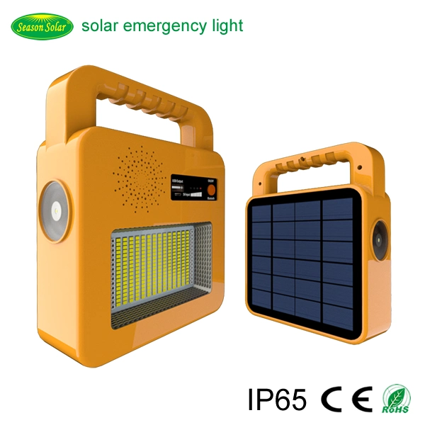 Portable USB Solar Charge Controller Outdoor & Indoor Lighting 5W Solar Panel Solar Home Lamp with LED Light Kit