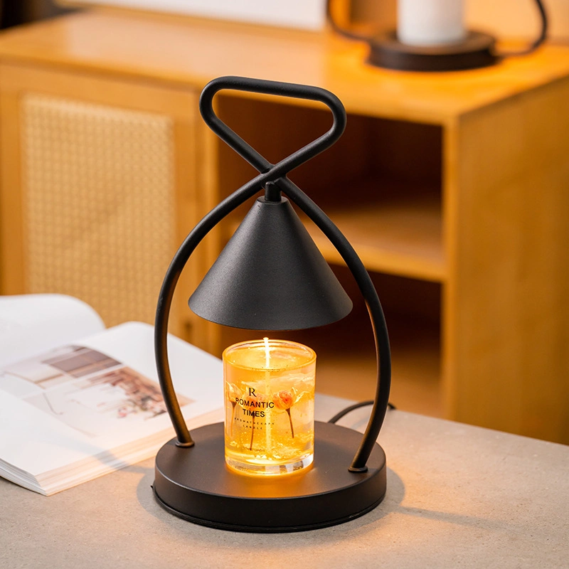 Electric Melt Wax Fragrance Burner Aromatherapy Candle Warmer Lamp with Adjustable Brightness Height and Light Bulb